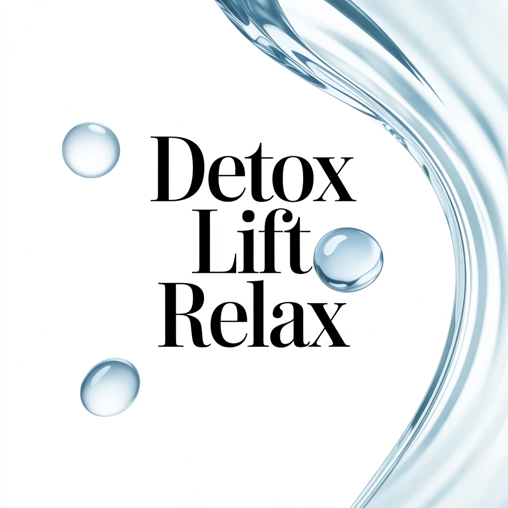 Detox Lift Energy Gesichtsbehandlung: Manuelle Lymphdrainage und High-Tech Wirkstoffe für ein straffes, reines Hautbild.